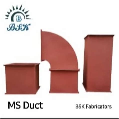 Bsk Ac Mild Steel Air Duct For Kitchen Size Mm At Rs Square