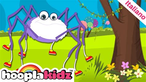 Incy Wincy Ragno | Spider Song | Canzoni Per Bambini | Hooplakidz ...