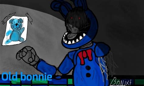 Dibujo de old bonnie FNaF Amino Español Amino