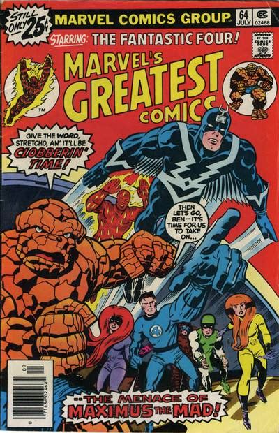 Marvel S Greatest Comics 64 The Menace Of Maximus The Mad Issue