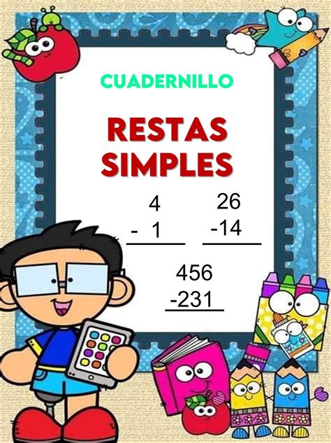 Descarga Nuestro Cuadernillo De Restas Gratis En Pdf In Libros De