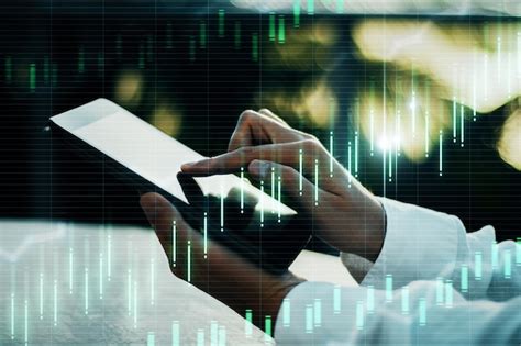 premium photo network  finance concept