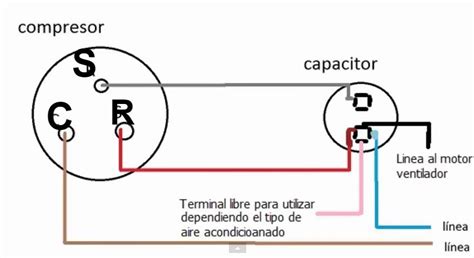 Diagrama El Ctrico Compresor Trif Sico Para Aire Acondicio