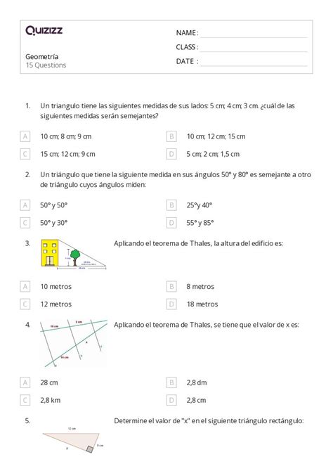 50 Teorema Del Valor Intermedio Hojas De Trabajo Para Grado 10 En