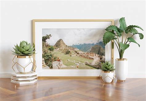 Machu Picchu Printable Art, Peru Inca Landscape Print, Machu Picchu ...