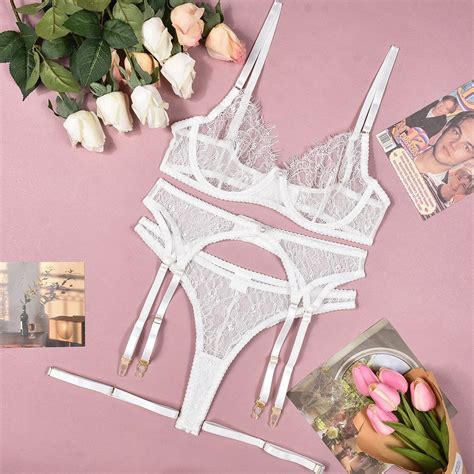 Herrnalise Lingerie Women S Lingerie Lace Underwear Set Sexy Fashion