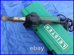 Leister Hot Air Tool Triac St Hand Held Plastic Welder Heat Gun 141228 In Case Hand Gun Case