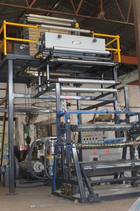 Multilayer Blown Film Extrusion Machine At Blown Film