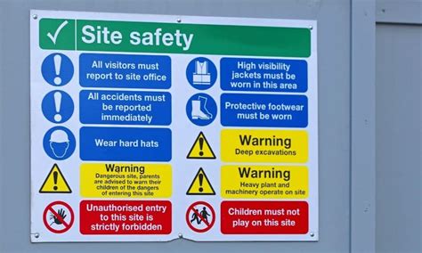 Construction Site Safety Signs 101: Crucial Items to Prevent Workplace ...