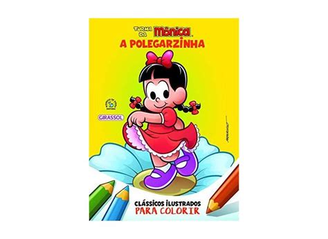 Turma Da Mônica Clássicos Ilustrados Para Colorir A Polegarzinha