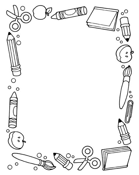 Borda Para Colorir - 43 ideias de Bordas para mural para salvar hoje | bordas, bordas ...