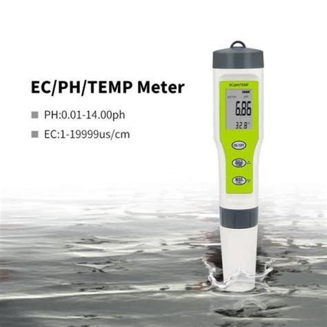 Stylo De Test De Qualit De L Eau Trois En Un Ph Ec Temp Stylo De Test