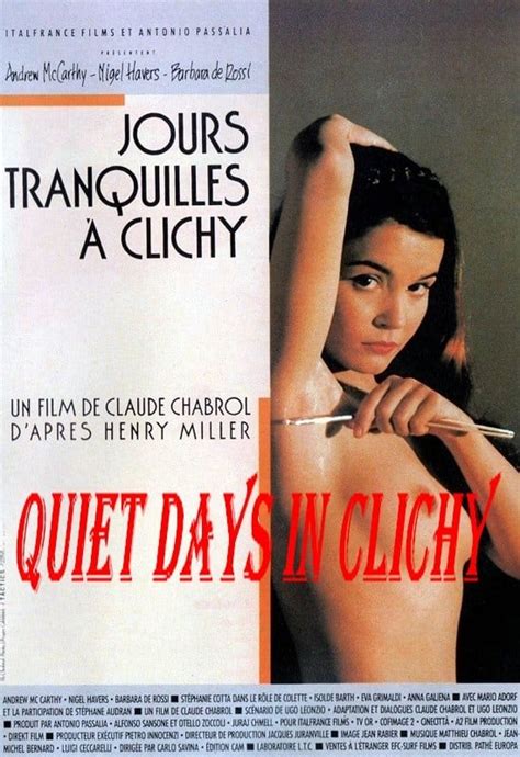 Quiet Days In Clichy 1990 Movies Filmanic