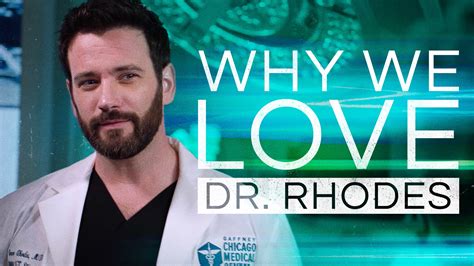 Watch Chicago Med Web Exclusive Dr Connor Rhodes Journey NBC