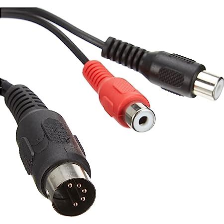 Cablepelado C Ble Audio Din Broches X Rca H M Amazon Fr High