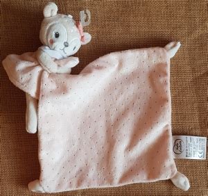 Doudou Faon Biche Rose Et Blanc Mots D Enfant Leclerc