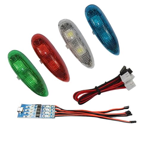 Wireless Navigation Light Zmr S Rechargeable Modes Led Lights For Rc