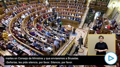 Los Diputados De Vox Llegan Tarde Al Discurso De Pedro S Nchez En El