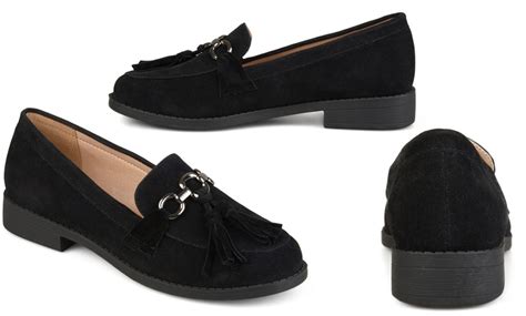 Journee Collection Women S Faux Suede Tassel Loafers Up To Size 12 Groupon