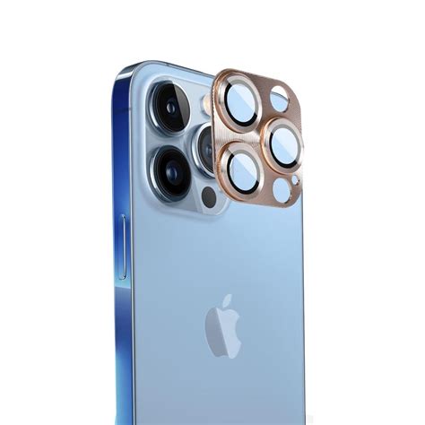 Metal Camera Lens Protector For iPhone 12 Pro Max-Golden – CellFashion USA