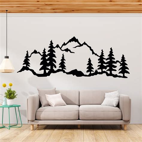 Sticker Mural For T De Montagne Webstickersmuraux