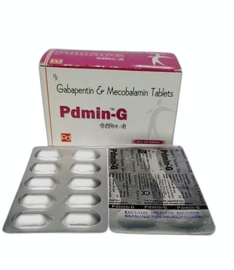 Mecobalamin Mcg Gabapentin Mg For Medical Tablets At Rs