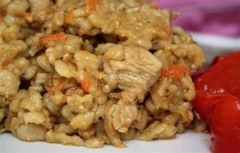 Овсянка с мясом в мультиварке | Креаликум