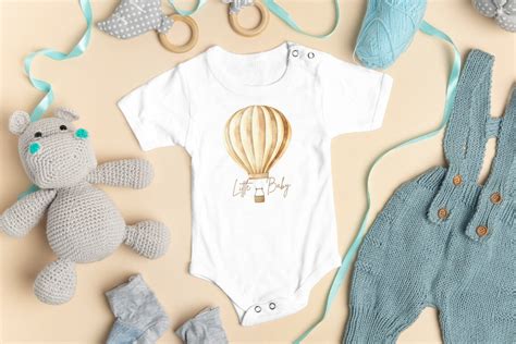 Watercolor Hot Air Balloons Clipart It S A Boy Png Balloons Nursery Decor Baby Shower