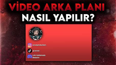 Youtube V Deolariniz N Bedava Arka Plan V Deo Arka Plani Nasil