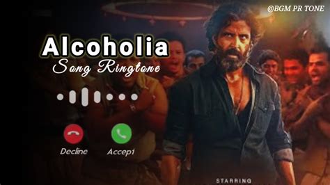 Alcoholia Song Ringtones Vikram Vedha Hrithik Roshan Saif Vishal