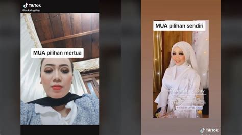 Hasil Mua Pilihan Mertua Bikin Syok Pengantin Wanita Ini Langsung