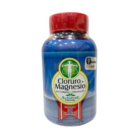 Cloruro De Magnesio Con Colageno Y Vitamina D X C Ps