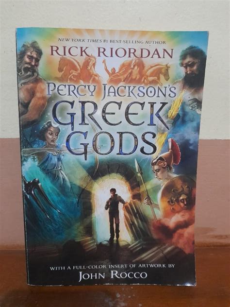 Percy Jackson Greek Gods By Rick Riordan Hobbies Toys Books