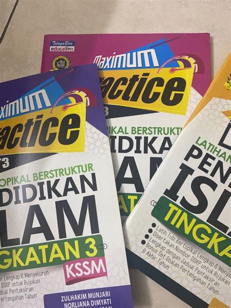 Pendidikan Islam Kssm Tingkatan Buku Latihan Practice Pt Telaga