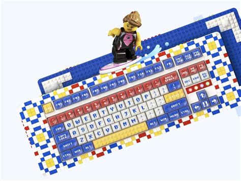 MelGeek Pixel LEGO-compatible mechanical keyboard has a fully ...