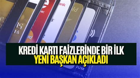 TCMB yeni başkanı kararı verdi Kredi kartı faizleri 7 ay sonra ilk defa