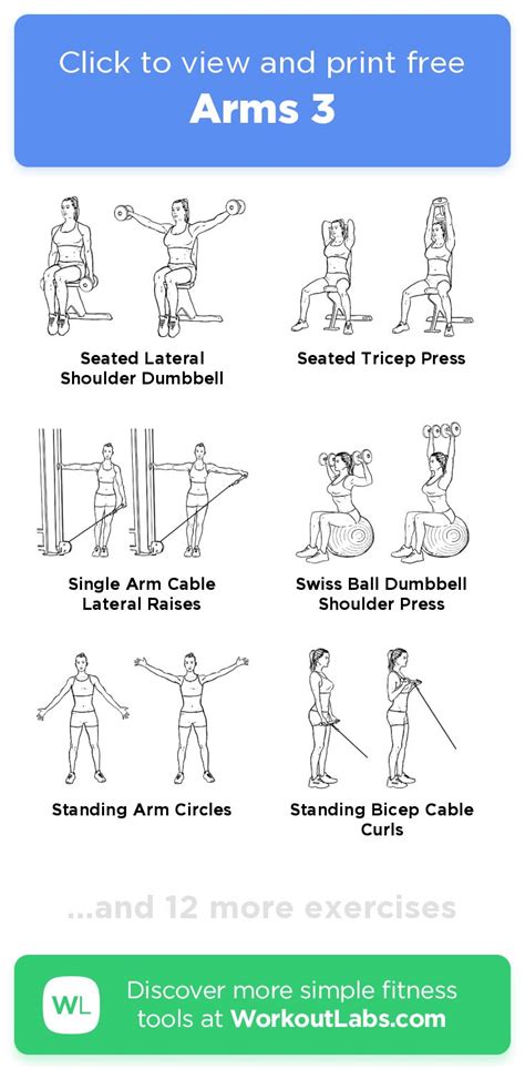 Free Workout Arms Workoutlabs Fit