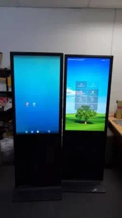 Touchscreen Floor Stand Kiosk For Syncmax Event