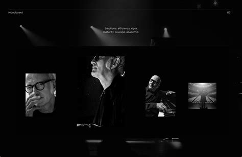 Biography of the composer Ludovico Einaudi on Behance