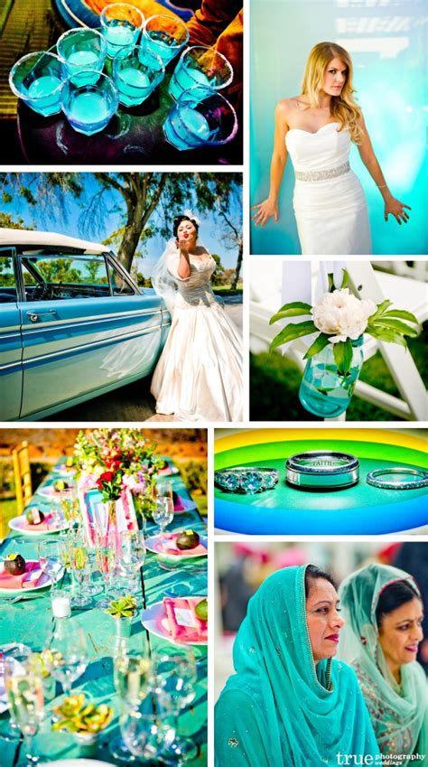 Day 4 of 12: Aqua wedding color inspiration - | San Diego Photography