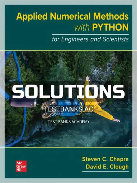 Solutions Manual For Applied Numerical Methods With Python For