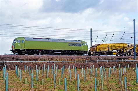Class 69009 in undercoat at Shipton by Beningbrough, North… | Flickr