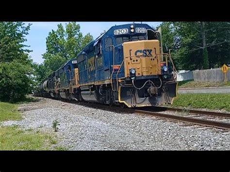 Csao Wpca Southbound Through Somerdale Nj With Csxt Csxt