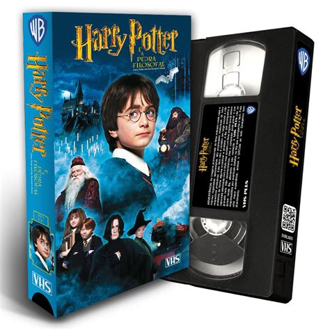 Vhs Harry Potter E A Pedra Filosofal Shopee Brasil