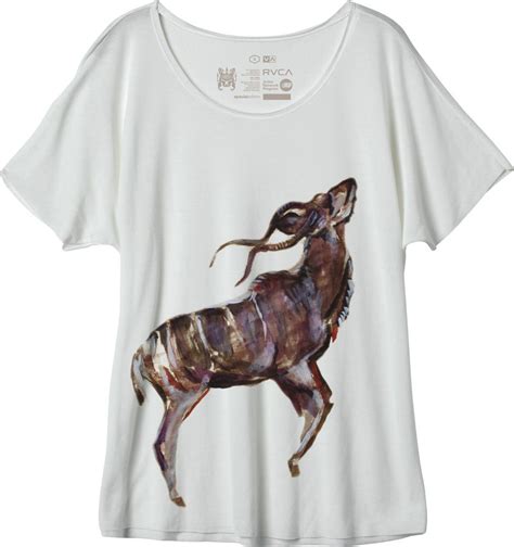 Kudu T Shirt Rvca Fashion Fashion Outfits Deer Shirt