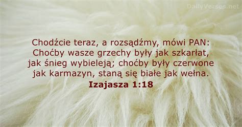 Listopada Biblijny Werset Dnia Izajasza Dailyverses Net