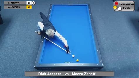 Marco Zanetti Vs Dick Jaspers Billiard 3 Cushion World Games 2017