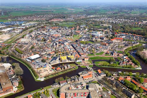 Luchtfoto S Stad En Steden Coevorden Van Boven Siebe Swart