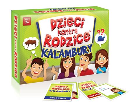 Dzieci Kontra Rodzice Kalambury Gra Rodzinna Kangur Kangur Sklep