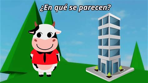 EN QUE SE PARECE UNA VACA A UN EDIFICIO ACERTIJOS Sayi Oficial